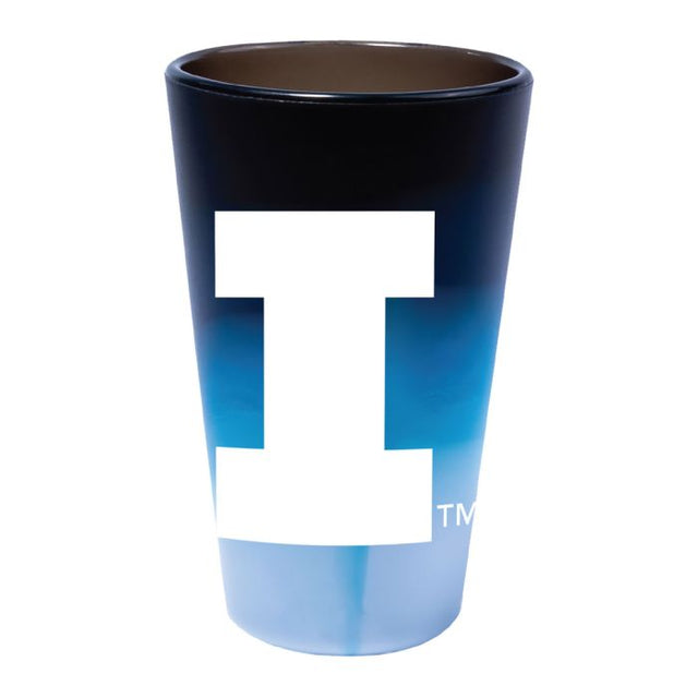 Illinois Fighting Illini MOON BEAM 16 oz Silicone Pint Glass