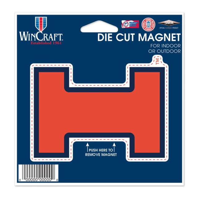 Illinois Fighting Illini Die Cut Magnet 4.5" x 6"