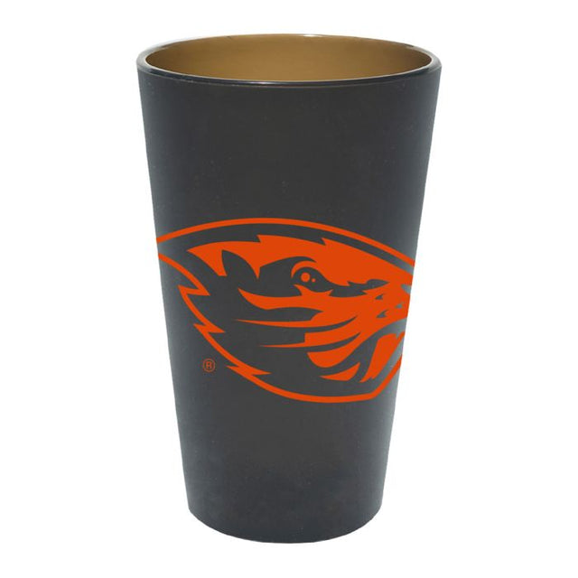 Vaso de pinta de silicona de 16 oz de Oregon State Beavers