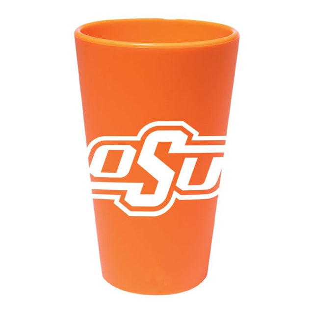 Vaso de pinta de silicona de 16 oz de los Oklahoma State Cowboys