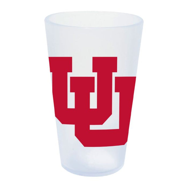 Utah Utes ICICLE 16 oz Silicone Pint Glass