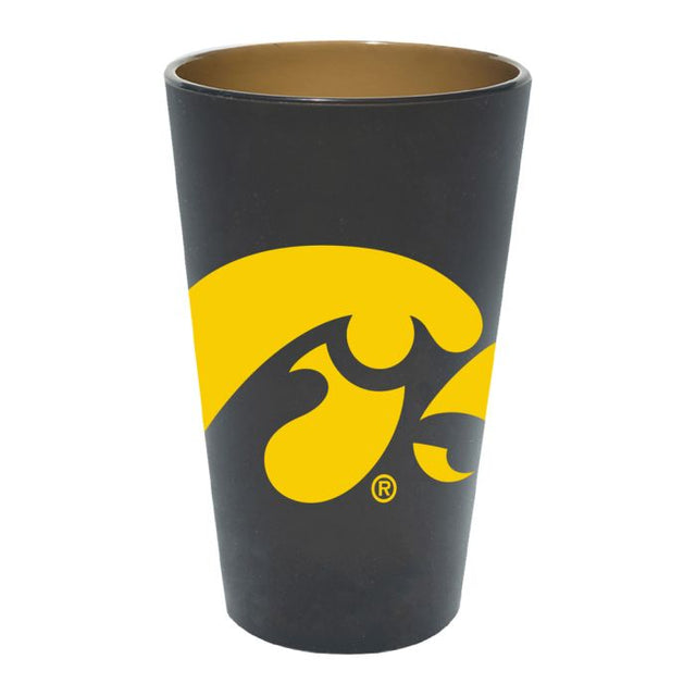 Iowa Hawkeyes 16 oz Silicone Pint Glass