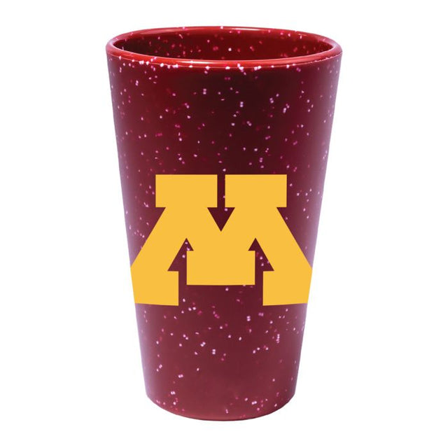 Vaso de pinta de silicona de 16 oz de Minnesota Golden Gophers