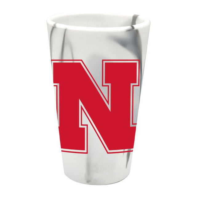 Nebraska Cornhuskers 16 oz Silicone Pint Glass