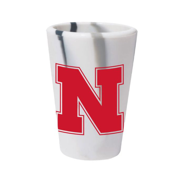 Vaso de chupito de silicona de 1,5 oz HIPPIE HOP de Nebraska Cornhuskers