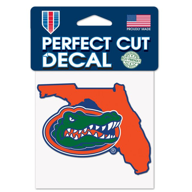 Florida Gators Perfect Cut Color Decal 4" x 4"