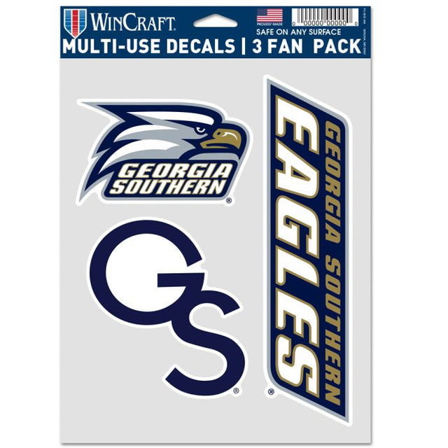 Paquete multiusos para 3 fanáticos de Georgia Southern Eagles