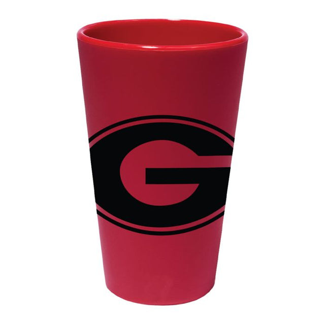 Vaso de pinta de silicona de 16 oz de Georgia Bulldogs