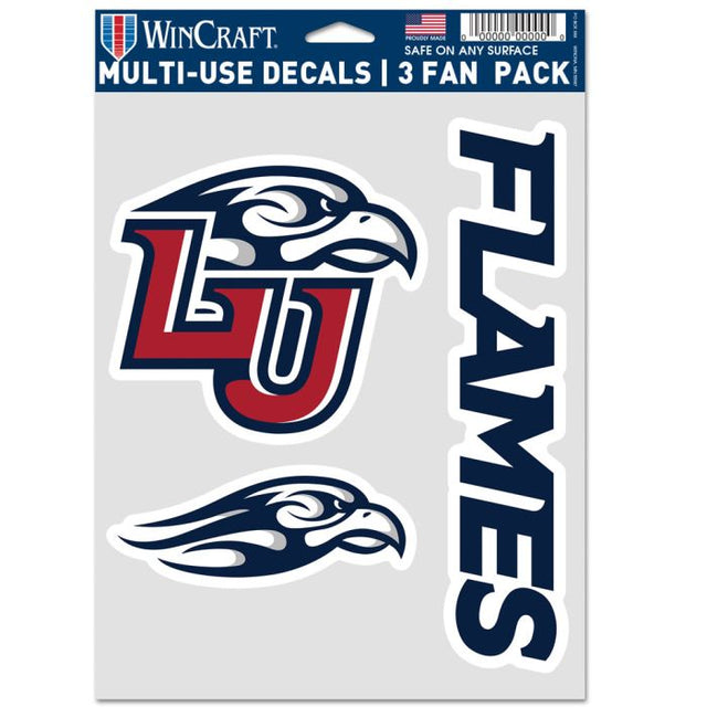 Liberty Flames Multi Use 3 Fan Pack