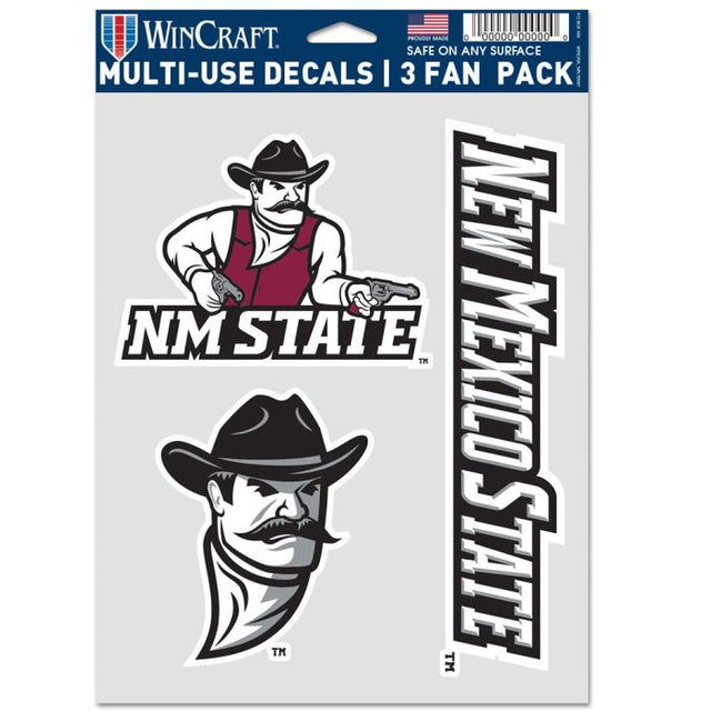 New Mexico State Aggies Multi Use 3 Fan Pack