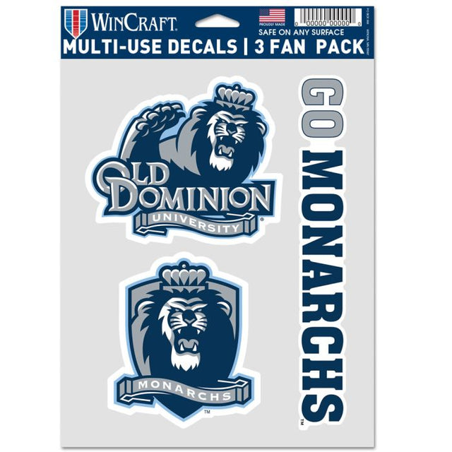 Paquete de 3 abanicos multiusos Old Dominion Monarchs