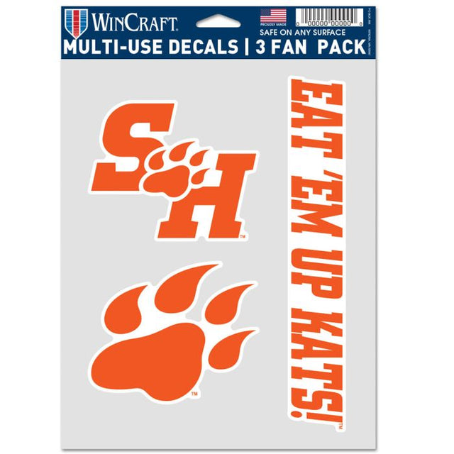 Paquete multiusos para 3 fanáticos de los Bearkats de Sam Houston State