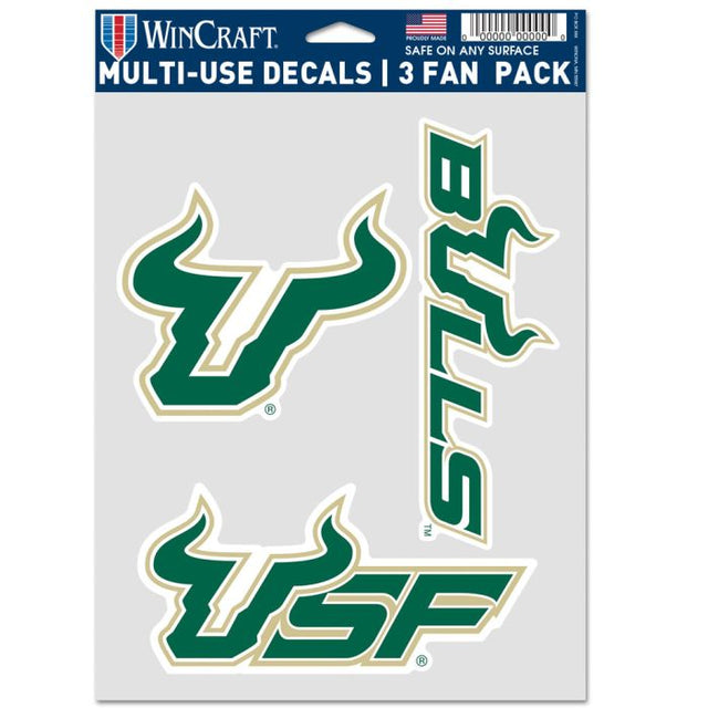 Paquete multiusos para 3 fanáticos de los South Florida Bulls