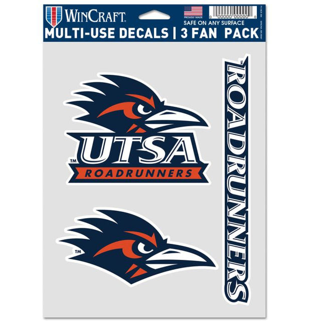 Texas San Antonio Roadrunners Multi Use 3 Fan Pack