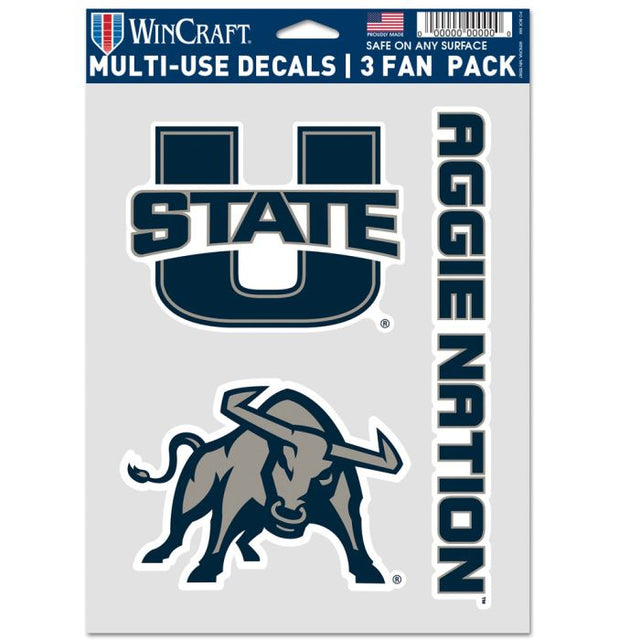 Utah State Aggies Multi Use 3 Fan Pack