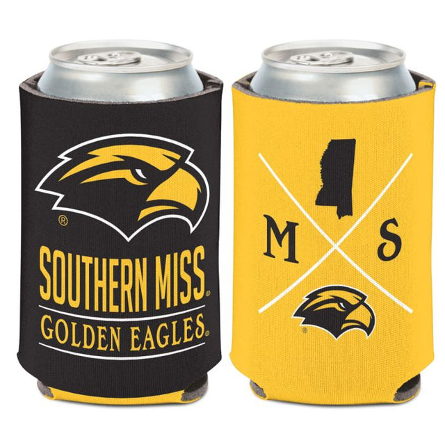 Enfriador de latas HIPSTER de Southern Miss Golden Eagles de 12 oz.