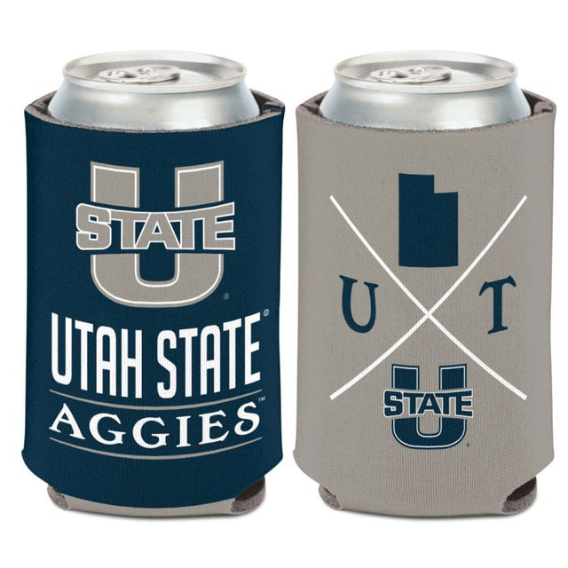 Enfriador de lata HIPSTER de Utah State Aggies, 12 oz.