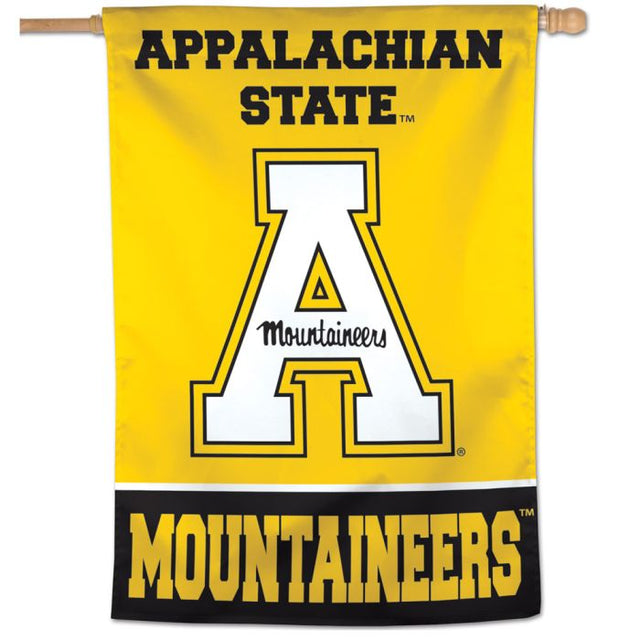 Bandera vertical de los Appalachian State Mountaineers de 28" x 40"