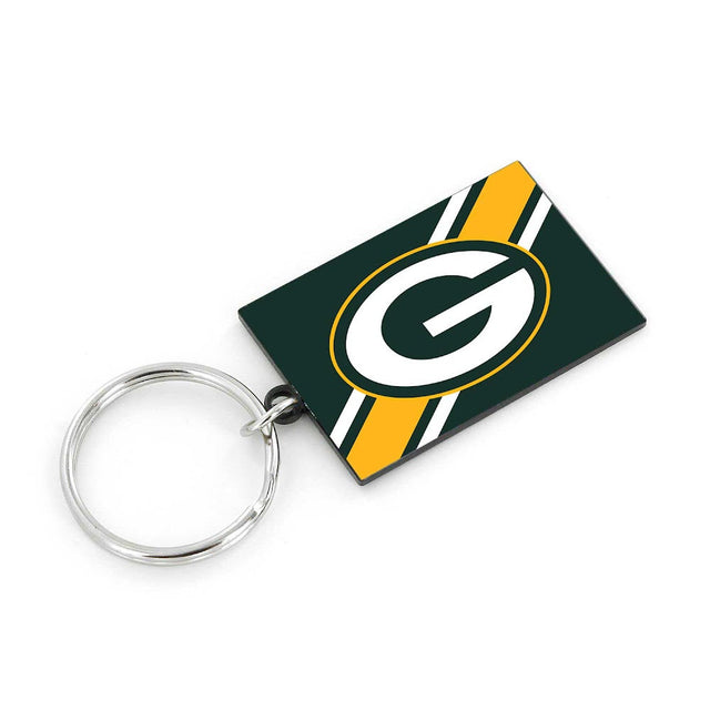 Llavero con rayas de los Green Bay Packers -KT-1189-19