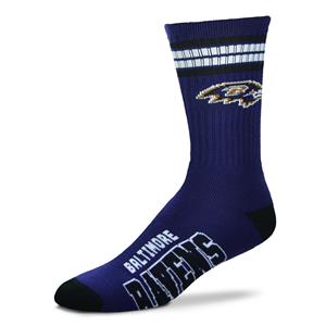 Baltimore Ravens - Camiseta de 4 rayas de Deuce GRANDE