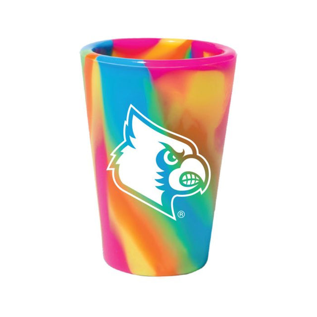 Louisville Cardinals HIPPIE HOP 1.5oz Silicone Shot Glass