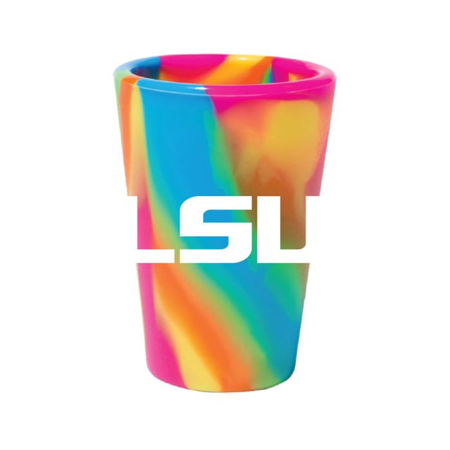 LSU Tigers HIPPIE HOP 1.5oz Silicone Shot Glass