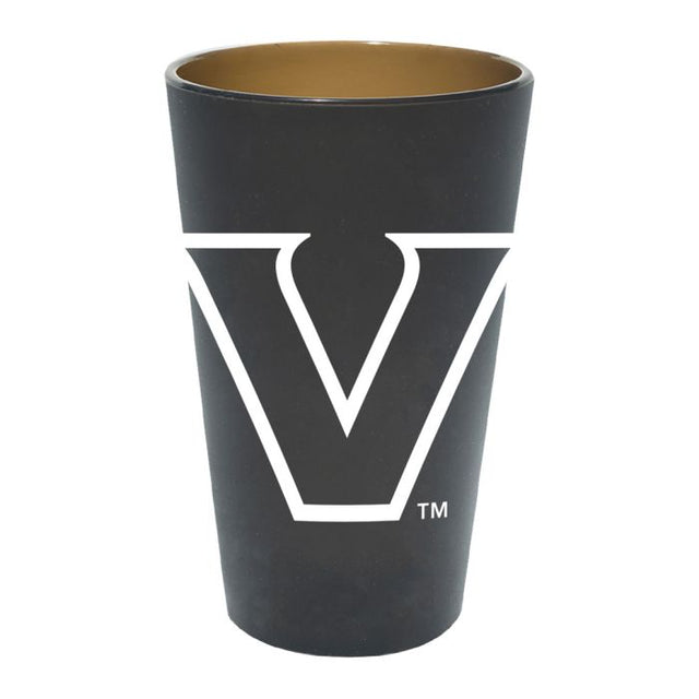 Vaso de pinta de silicona Vanderbilt Commodores SMOKE de 16 oz