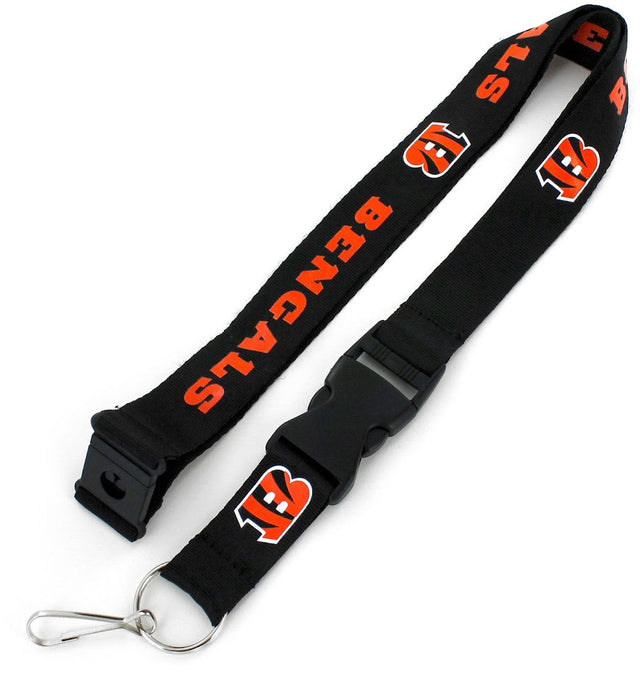 Cordón del equipo Cincinnati Bengals (NEGRO) -LN-095-02