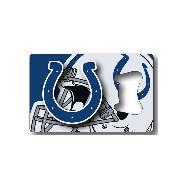 Imán para abrir botellas con forma de tarjeta de crédito de los Indianapolis Colts -BK-1179-06