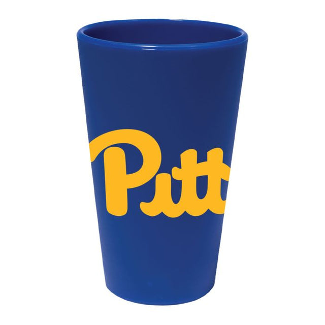 Vaso de pinta de silicona de 16 oz de los Pittsburgh Panthers