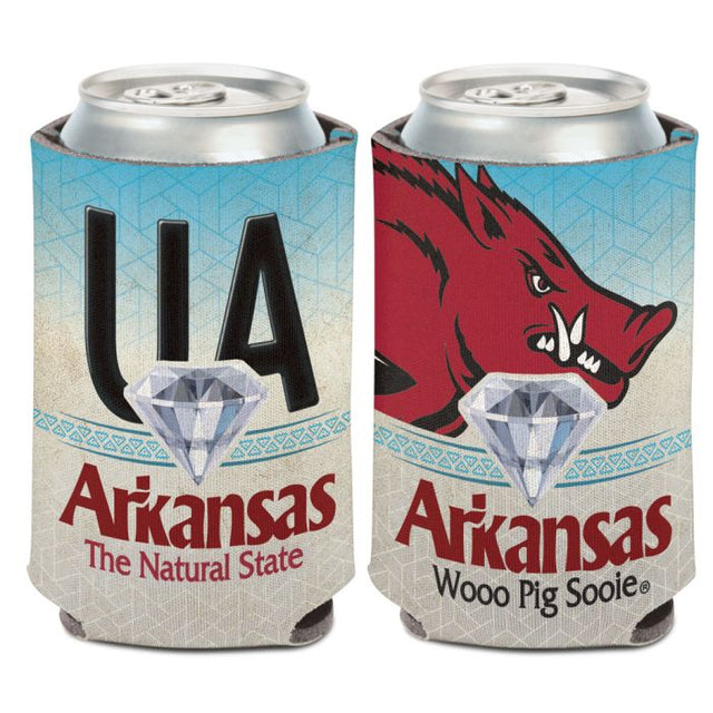 Arkansas Razorbacks LICENSE PLATE Can Cooler 12 oz.