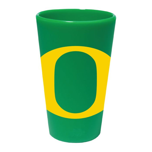 Vaso de pinta de silicona de 16 oz de Oregon Ducks