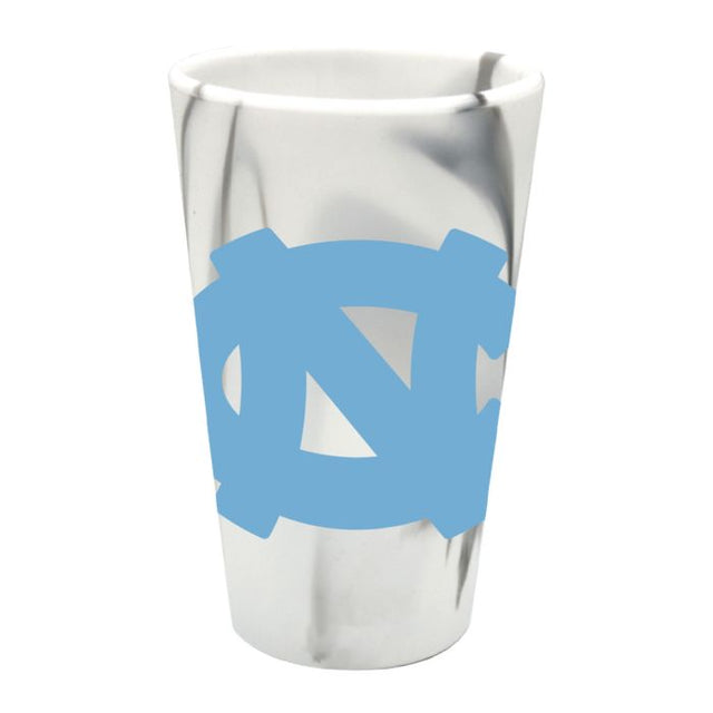 North Carolina Tar Heels 16 oz Silicone Pint Glass