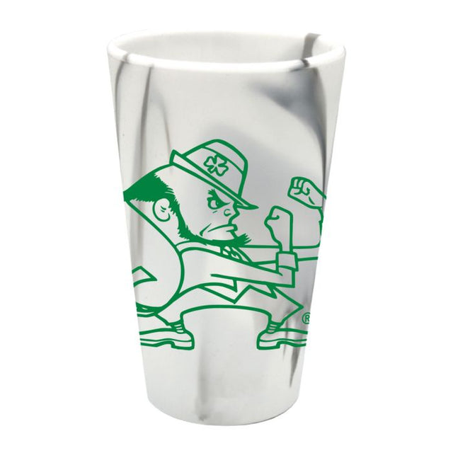 Vaso de pinta de silicona de 16 oz de Notre Dame Fighting Irish