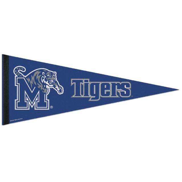 Banderín clásico de los Memphis Tigers, en cartulina de 12" x 30"