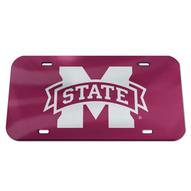 Matrícula especial de acrílico de Mississippi State Bulldogs