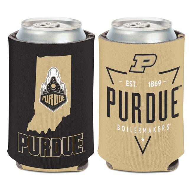 Enfriador de latas Purdue Boilermakers de 12 oz.