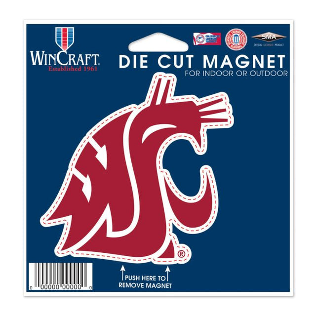 Washington State Cougars Die Cut Magnet 4.5" x 6"