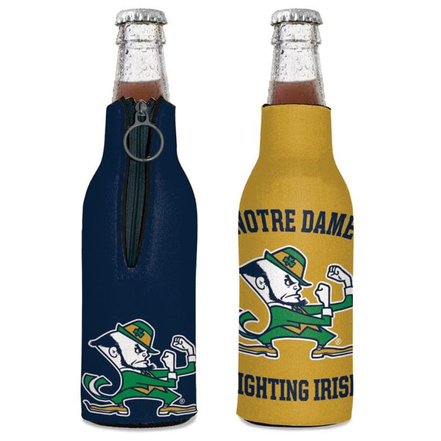 Enfriador de botellas con la inscripción FIGHTING IRISH/LEPRECHAUN de Notre Dame Fighting Irish