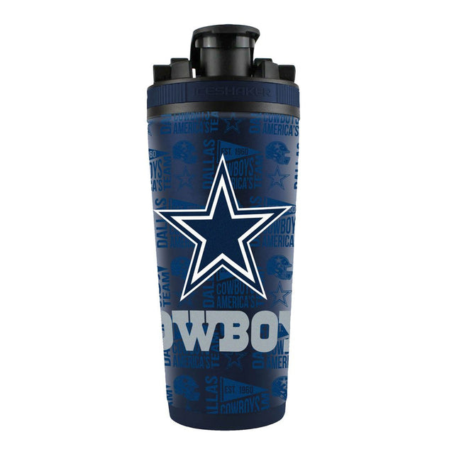 Coctelera de acero inoxidable de 26 oz de los Dallas Cowboys