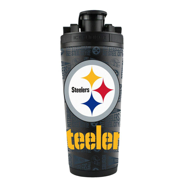 Coctelera de acero inoxidable de 26 oz de los Pittsburgh Steelers