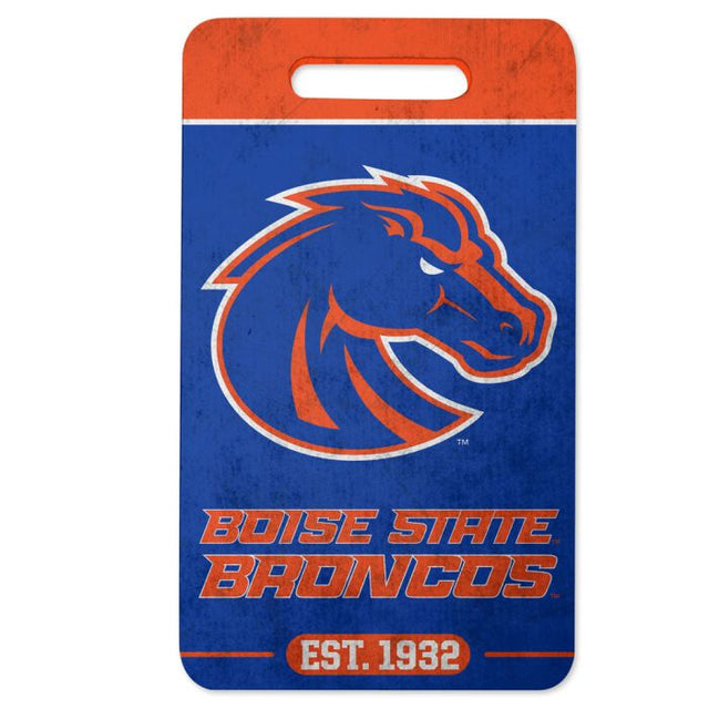 Cojín de asiento de los Boise State Broncos: almohadilla para rodillas de 10 x 17