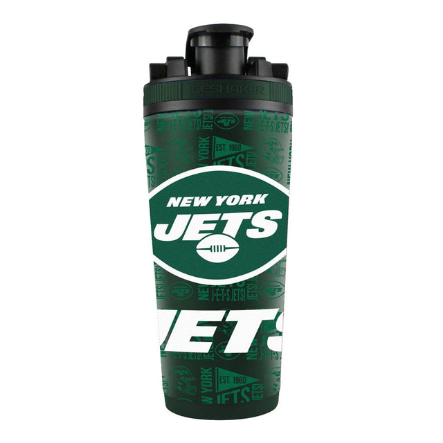 Coctelera de acero inoxidable de 26 oz de los New York Jets