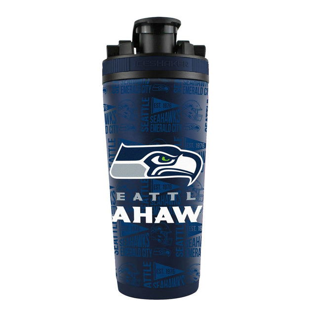 Coctelera de acero inoxidable de 26 oz de los Seattle Seahawks