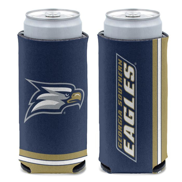 Enfriador de latas delgado de 12 oz de Georgia Southern Eagles