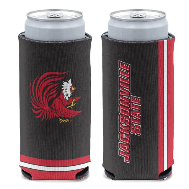 Enfriador de latas delgado de 12 oz de Jacksonville State Gamecocks