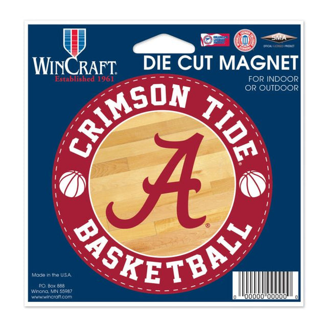 Alabama Crimson Tide Die Cut Magnet 4.5" x 6"