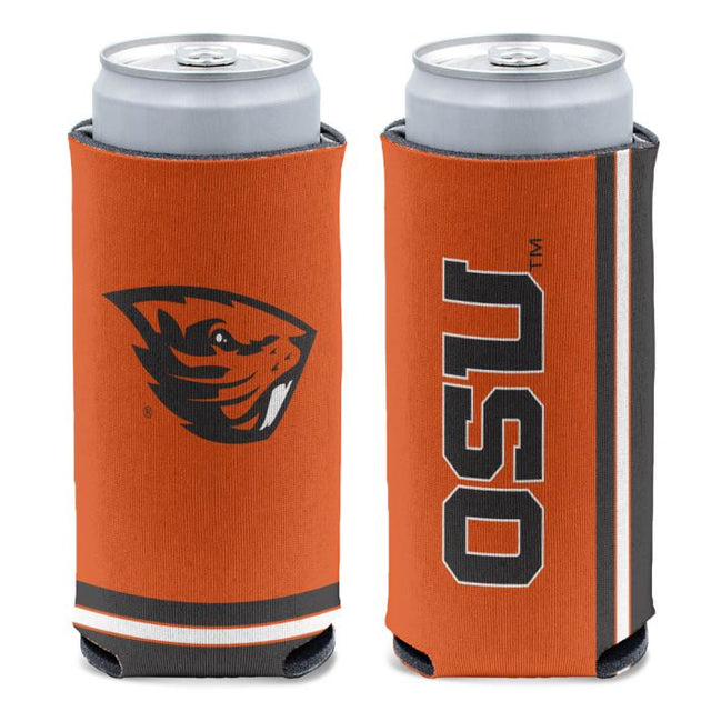 Enfriador de latas delgado de 12 oz de Oregon State Beavers