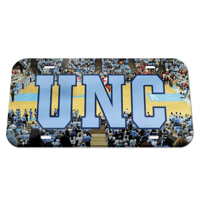 North Carolina Tar Heels Specialty Acrylic License Plate