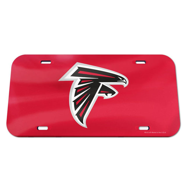 Atlanta Falcons License Plate Acrylic